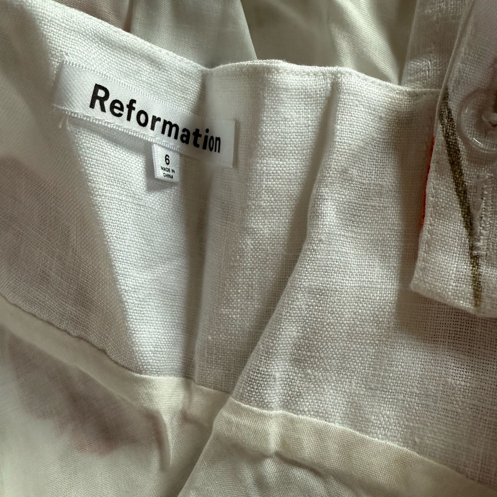 Reformation Bekki Linen Dress - Picture 15 of 15